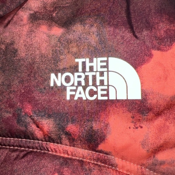 NWT Womens The North Face Puffer Insulated Down Jacket Print $210 Size SP (I) - Picture 5 of 8